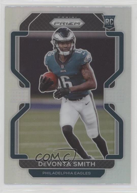 2021 Panini Prizm Rookie Variation Silver Prizm DeVonta Smith #V-335 06or