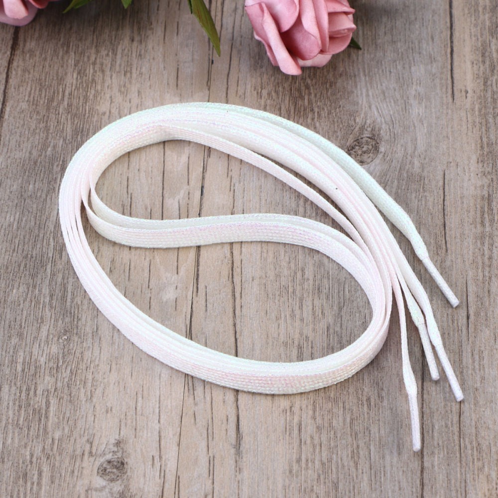 APL Lacci Colorati Sparkle Lacci per Scarpe Piatto Glitterato