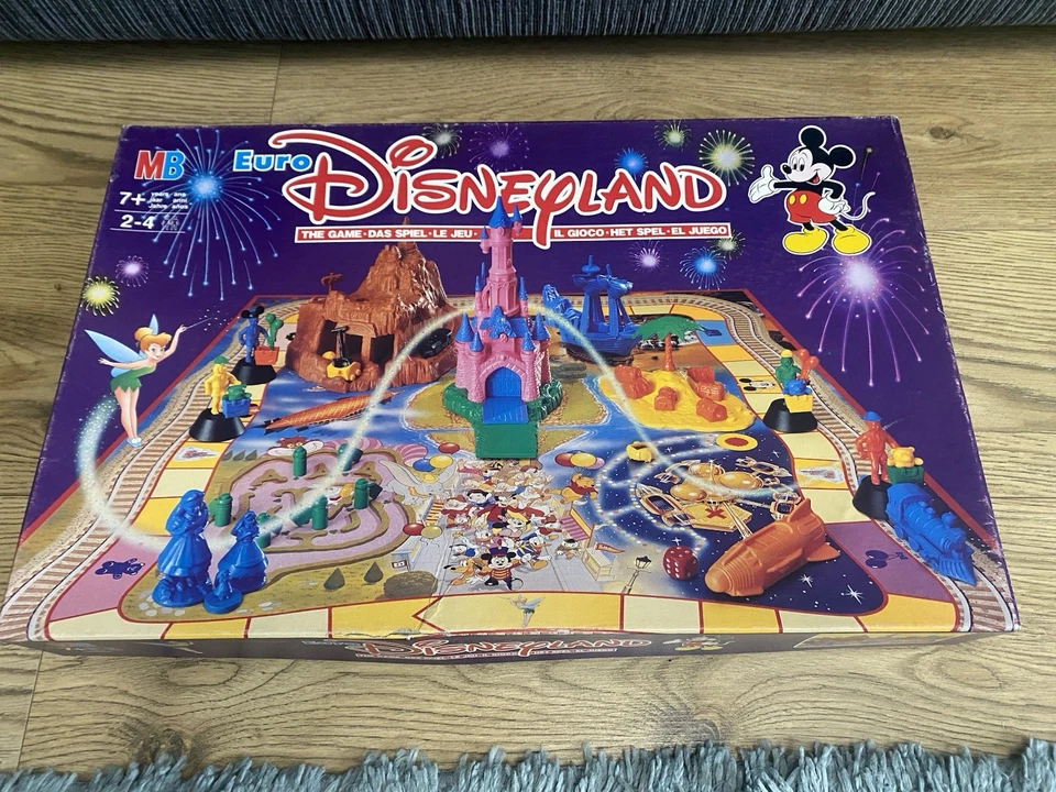EURO DISNEYLAND THE GAME MB GAMES 100% COMPLETE RARE VGC MICKEY MOUSE - Image 2 of 4
