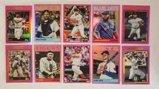 2025 Topps Archives - PINK FOILBOARD PARALLELS - Card #s 1-300 - U Pick