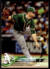 2018 Topps #16 Daniel Coulombe Oakland Athletics Baseball