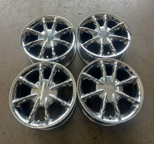 16" Enkei Spyder Chrome Wheels Rims Vintage Old School 5x114.3 5x120 JDM SSR BBS