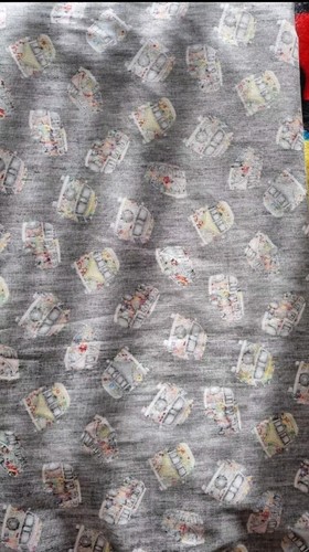 VW Campervan Fabric Cotton material Bay And Splitscreen - Picture 3 of 3