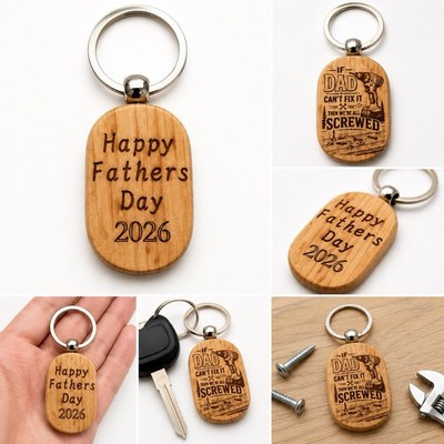 Fathers Day Keychain