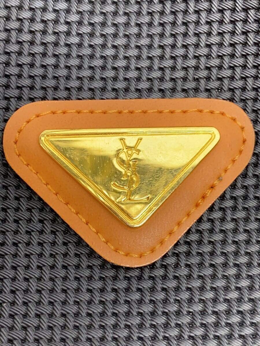 Borsa a tracolla YVES SAINT LAURENT ferramenta piastra coulisse nera usata