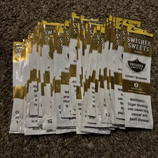 Swisher Sweet Foil Packaging - 50 Individual Empty Packages! 