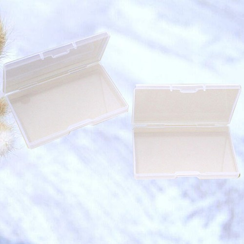2 Pcs Storage Box Mini with Lid Makeup Organiser Holder for Business - 第 6/11 張圖片