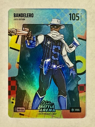 🔥2026 Bo Jackson Battle Arena Bandelero Paulo Banchero 80's RAD Steel RAD-630🔥