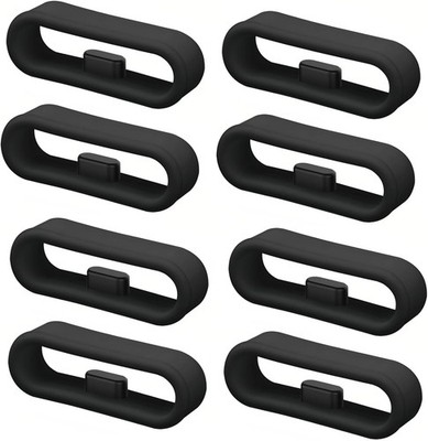8 Stück Uhrenarmband Schlaufe, Silikon Verschlussring Kompatibel mit Forerunner 