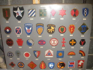 Army Unit Insignia Chart