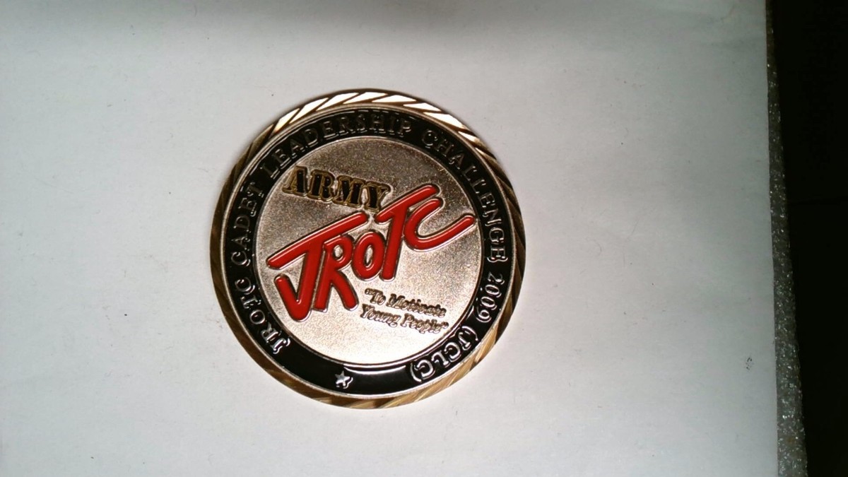 CHALLENGE COIN ARMY JROTC LEADERSHIP CHALLENGE JCLC WENDELL FORD