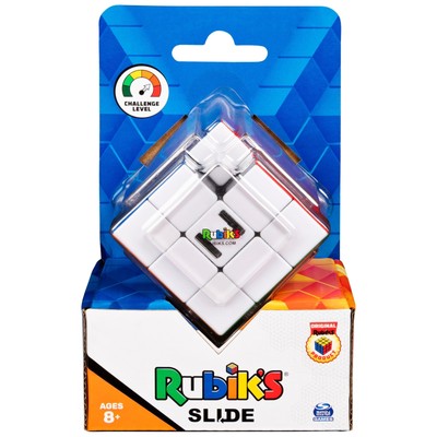 Rubik s Slide Advanced 3x3 Cube Classic Color-Matching Brain Teaser Puzzle Game