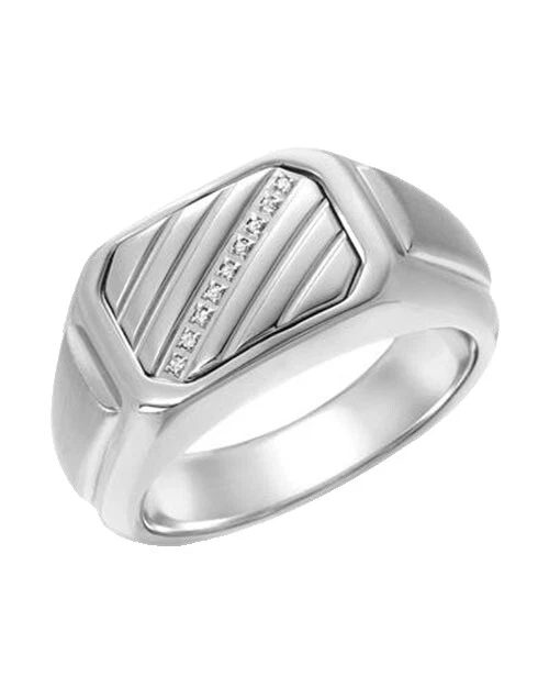 Diamond Resin Stainless Steel Jewelry for Men