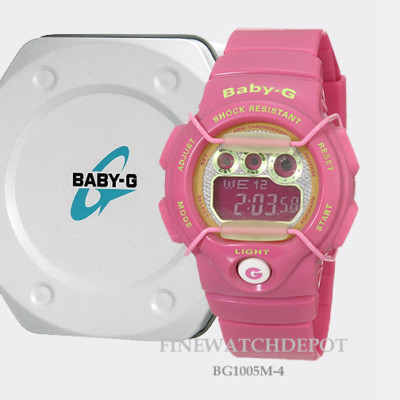 Authentic Casio Baby-G Women's Multi-Function Digital Watch BG1005M-4