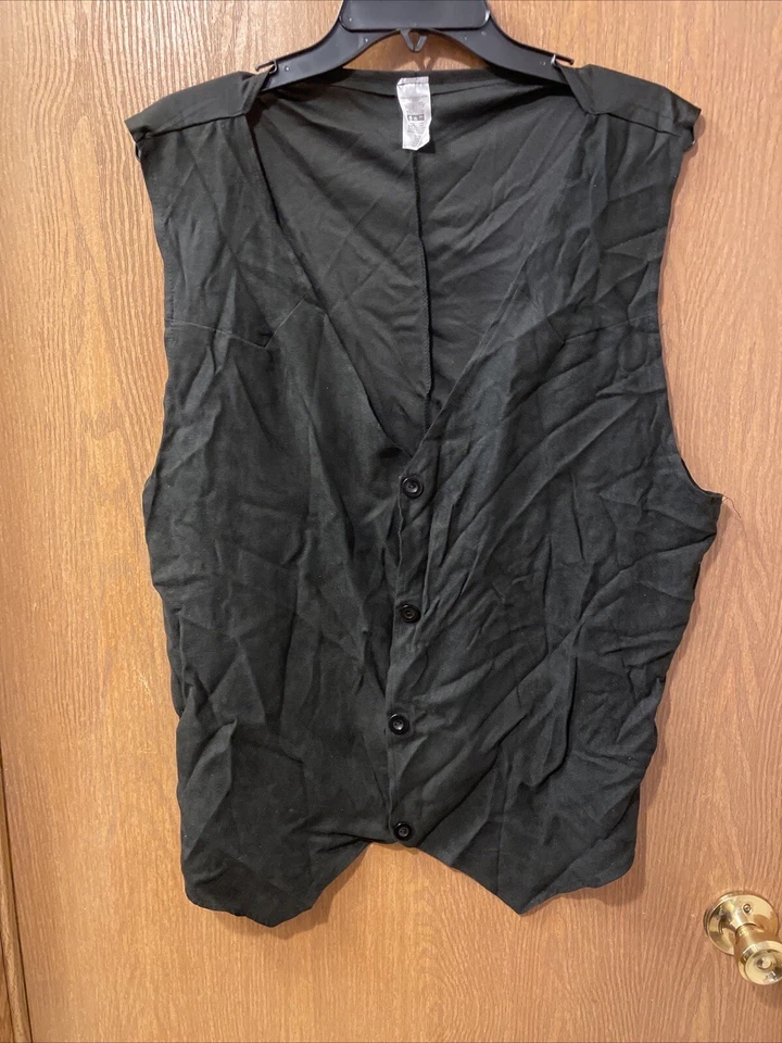 Disfraz Western Buck Wild XL Chaqueta Chaleco Sombrero Bandana Dream Guy Por DG Marca Foto 4 de 4