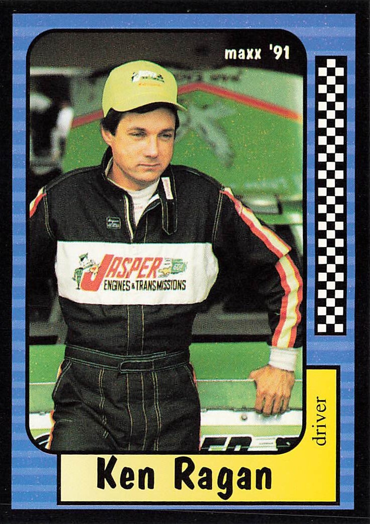 Ken Ragan 1991 Maxx NASCAR Racing Trading Card #58 | eBay