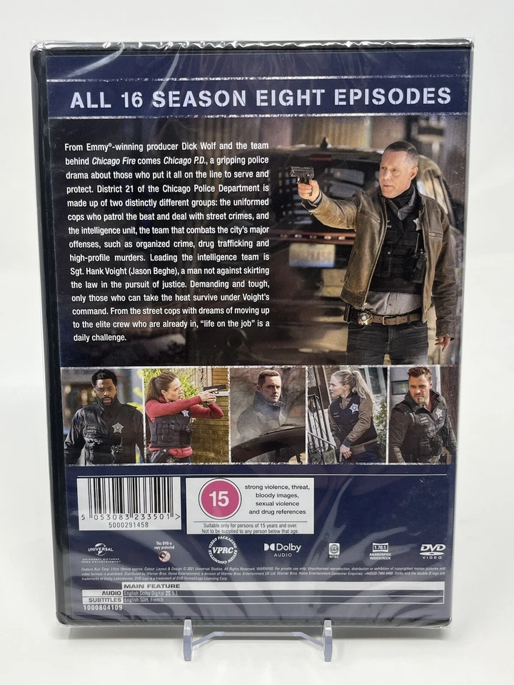 Chicago PD Season 8/ Series Eight   (DVD) Brand New Sealed - Image 2 of 4