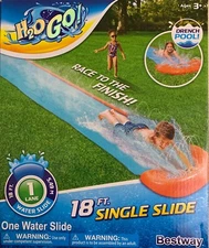 Bestway H2OGO! 18' Single Lane Water Slide With Drench Pool