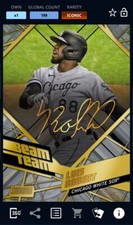 [DIGITAL CARD] TOPPS BUNT 2021 LUIS ROBERT ICONIC BEAM TEAM GOLD SIGNATURE, CWS