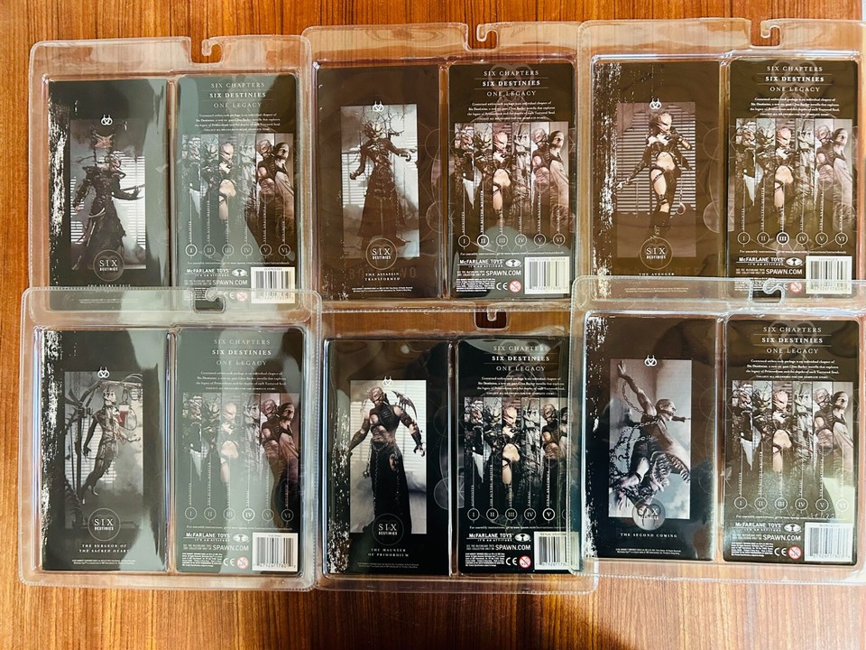 McFarlane Toys - CLIVE BARKERS TORTURED SOULS - SERIES 1 - 6 FIGURE SET ...