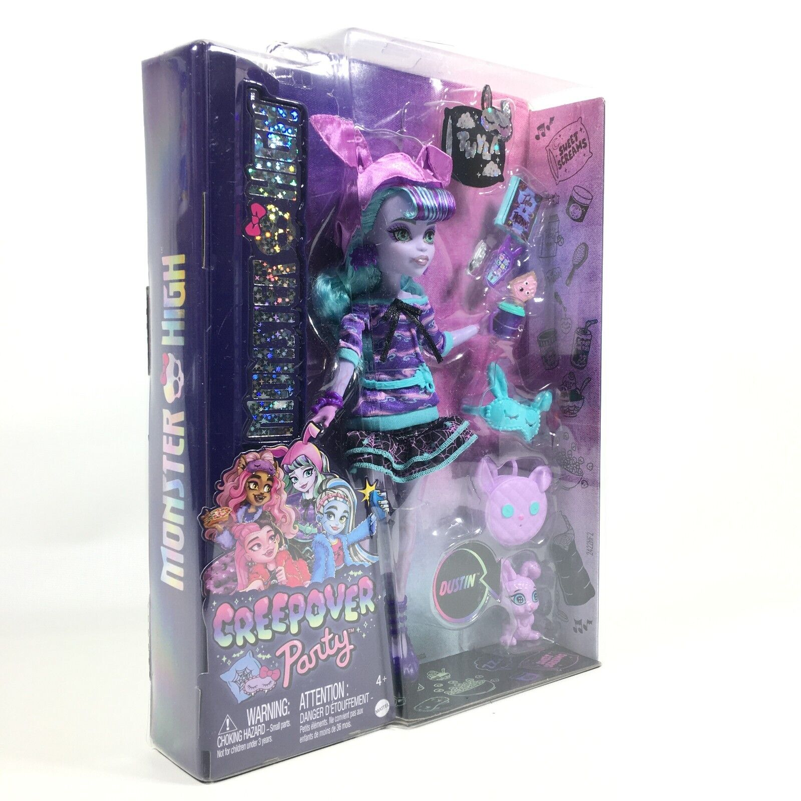 Boneca Monster High com Acessórios - Twyla - Creepover Party - Mattel -  superlegalbrinquedos