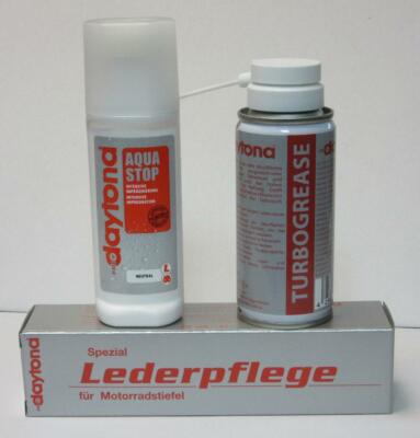 Daytona Pflegeset Spezial Lederpflege Aqua Stop Turbo Grease  2000100388495