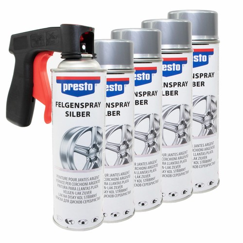 Spray Peinture VW LA7W Reflexsilber Metallic – 400 Ml – Acrylique Rapide Séchage – Pour Retouche Audi/VW