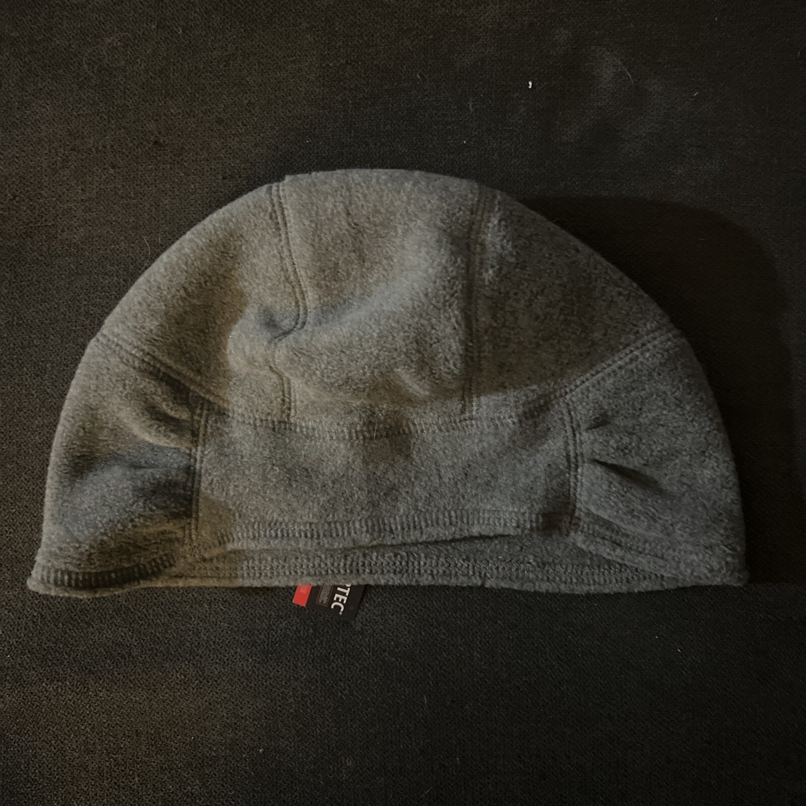 Beanie da donna in pile tempo freddo all in motion con coda di pony grigio taglia unica