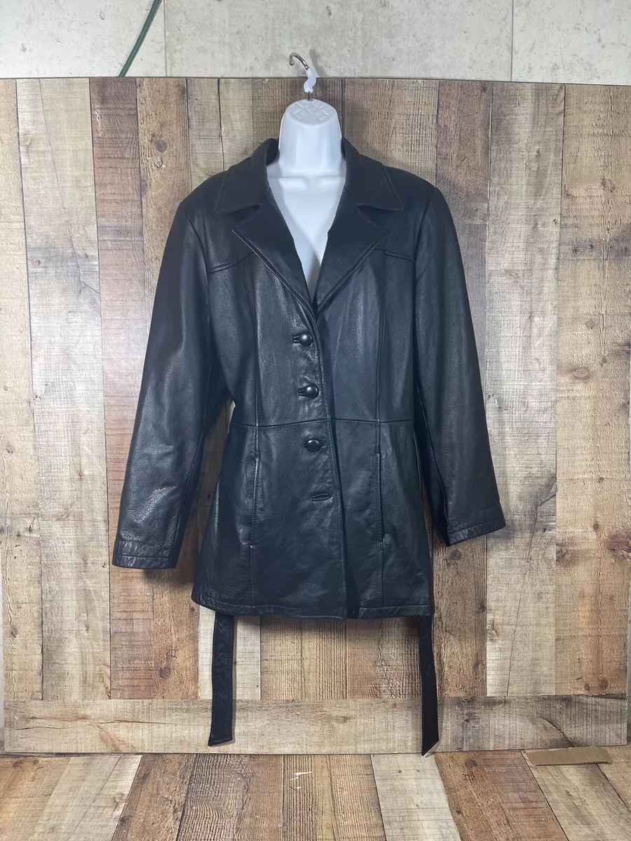 Jacqueline ferrar leather clearance jacket