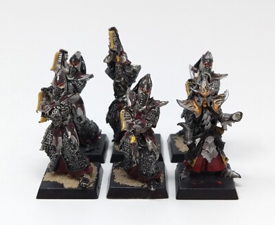 Warhammer Fantasy: Dark Elves - Executioners x6 LOOSE METAL MISSING SWORDS GW