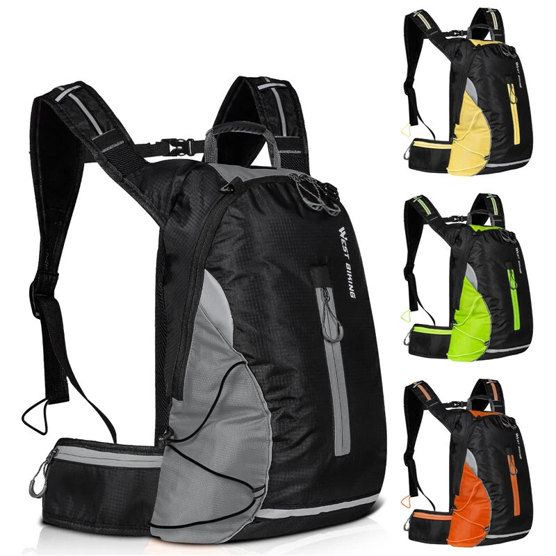 Lixada Borsa Portapacchi Posteriore Per Bici - 5 Litri, Impermeabile, Con Tracolla E Elementi Riflettenti - Nero/Grigio/Mimetica - 4