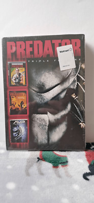 Predator - Triple Feature (DVD, 2008, 3-Disc Set, Sensormatic) *SEALED* NEW