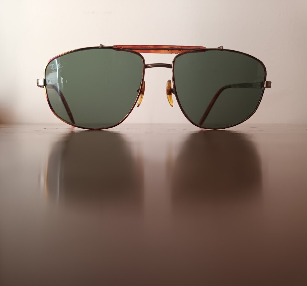 Vintage Ray Ban Wayfarer Bausch & Lomb B&L Sunglasses USA 62[]14