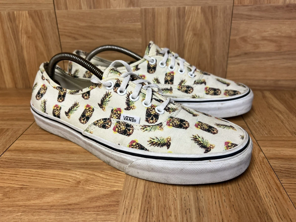 Vans pineapple hotsell skull shoes