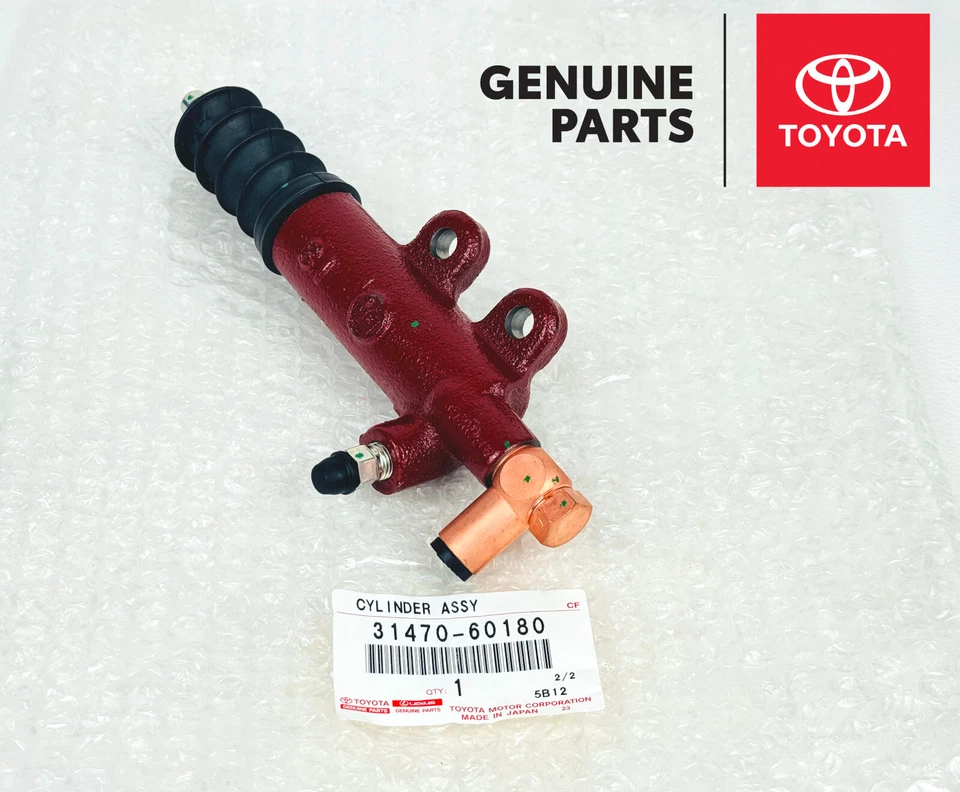 31470-60180 Toyota Land Cruiser FJ80 HDJ80 OEM Cilindro de liberación de embrague genuino Foto 2 de 4