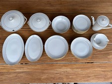 Königl. pr Tettau Service Konvolut Set Porzellan Teller Schüsseln Platten Kannen