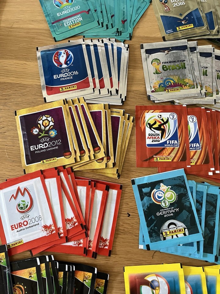 Panini FIFA World Cup/ Euro Stickers Sealed Unopened Packets eBay