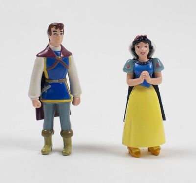 DISNEY CINDERELLA CASTLE PLAYSET REPLACEMENT PIECE SNOW WHITE & PRINCE ...