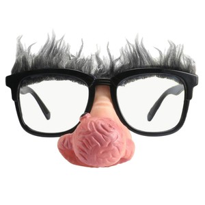 funny nose glasses