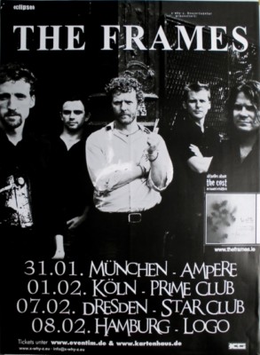 FRAMES, THE - 2006 - Plakat - In Concert - The Cost Tour - Poster