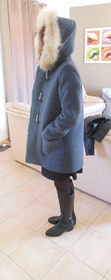 Manteau SANDRO Taille 38 Chaud NEUF - Photo 4/4