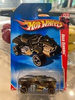 2010 Hot Wheels #187 Rennen World-Underground 3/4 Road Cannibal Mf Schwarz