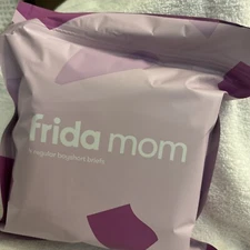 NEW Frida Mom Disposable Postpartum Underwear Boyshort Briefs 4pk-Size Regular