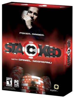 Stacked - No Limit Texas Hold'em Poker PC Game USA Version Sealed Box New