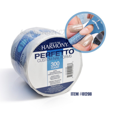 Hand & Nail Harmony Perfetto Nail Forms Clear - Roll of 300 ct 