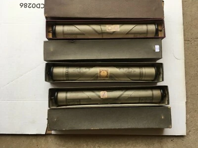 (n°1 ) lot Anciennes partitions pour orgue de barbarie rare / art populaire - Photo 1/4