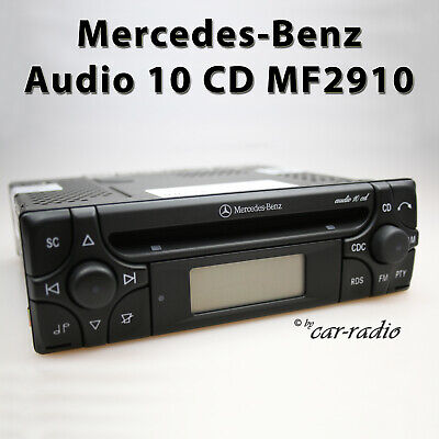 Original Mercedes Audio 10 CD MF2910 CD-R Alpine Becker Autoradio RDS Radio GS49