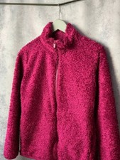Uniqlo Japanese Fleece Purple Light Teddy Jacket