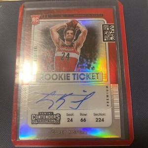 2021-22 Panini Contenders - Rookie Ticket auto #115 Corey Kispert