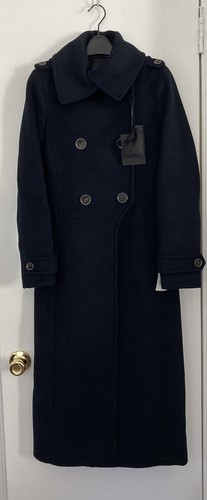 Abrigo Mackage Elodie Azul Marino Talla XXS NUEVO Con Etiquetas